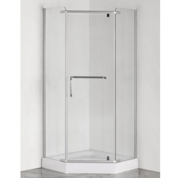 Душевое ограждение Comforty 31N, прозрачное стекло, с поддоном, 90×90×200 см